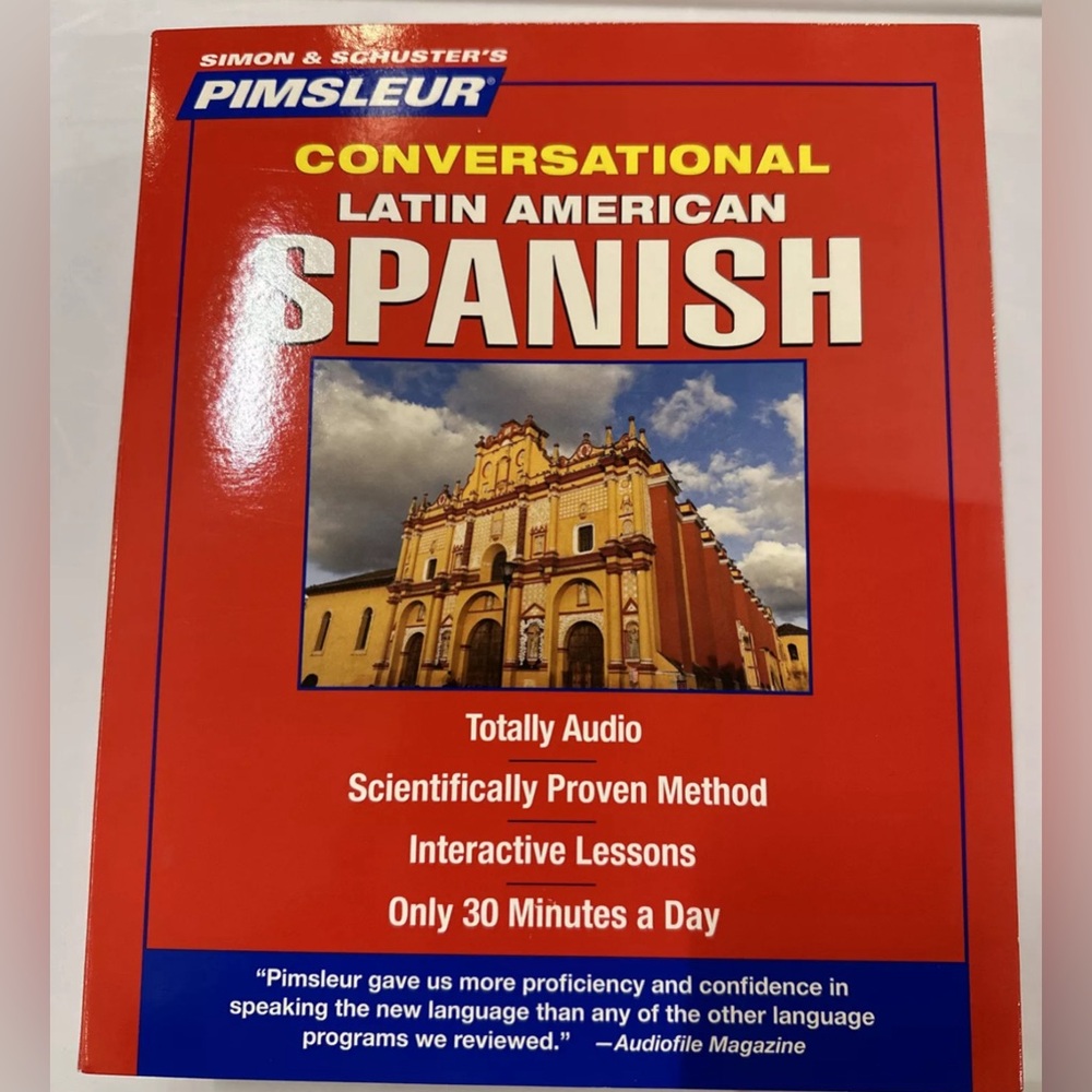 Pimsleur Conversational Spanish CDs In original Box